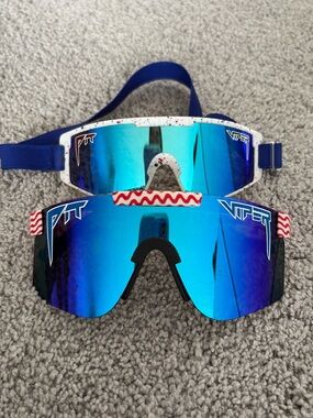 Pit Vipers Yankee Noodle and Baby Pit Vipers - adult and baby sunglasses.